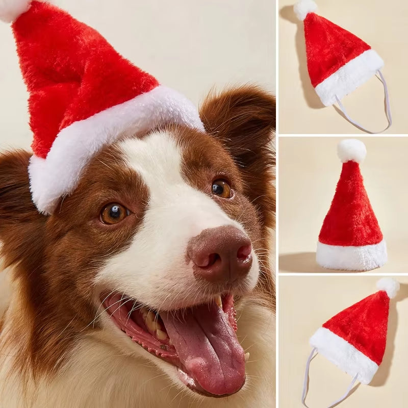 Christmas Dog Clothes Cap